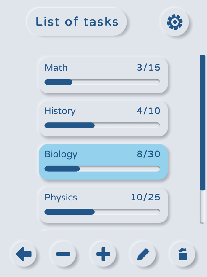 Simple Progress Tracker