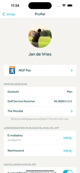 Game screenshot Golf.nl app hack