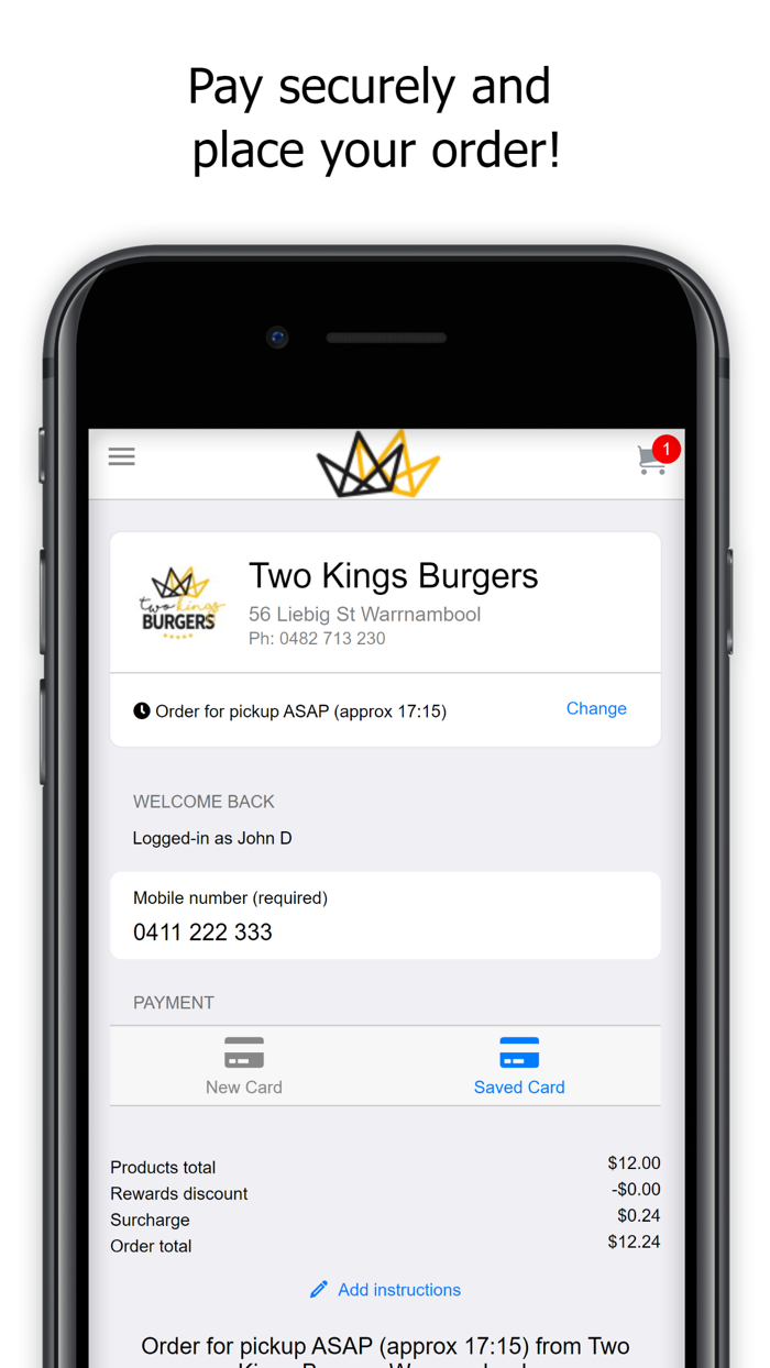 Two Kings Burgers Warrnambool