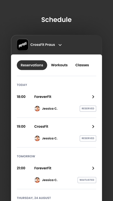 CrossFit Praus Screenshot