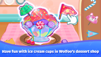 Wolfoo Ice Cream Shop: Dessert Screenshot