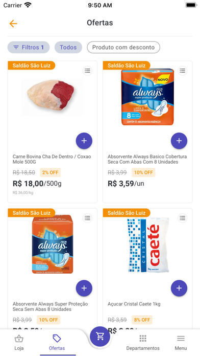 Supermercados São Luiz Screenshot