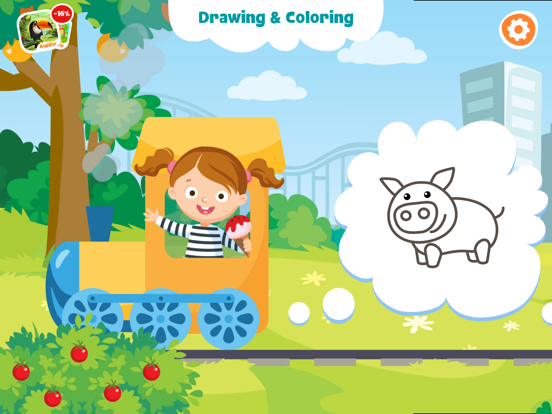 Toddler Drawing & Coloringのおすすめ画像1