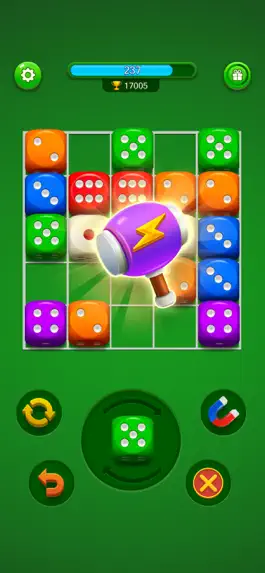 Game screenshot Smart Dice Merge-Block Puzzle apk