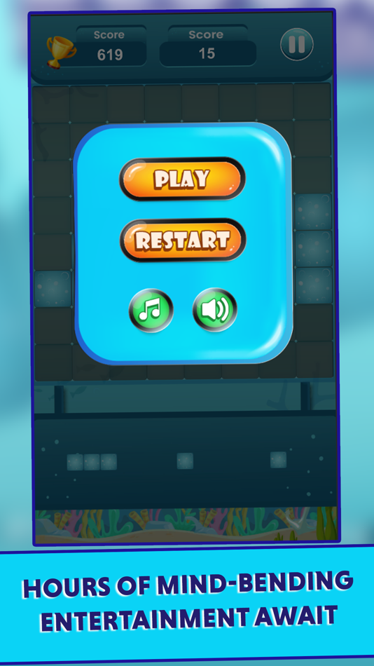 #3. Ocean Block Puzzle (iOS) โดย: Mithra Media