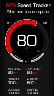 speedometer speed tracker gps iphone screenshot 1