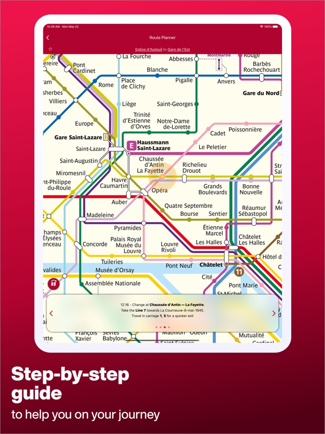 Paris Metro Map and Routes on the App Store