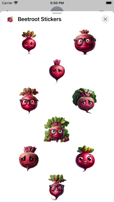 Screenshot #1 pour Beetroot Stickers
