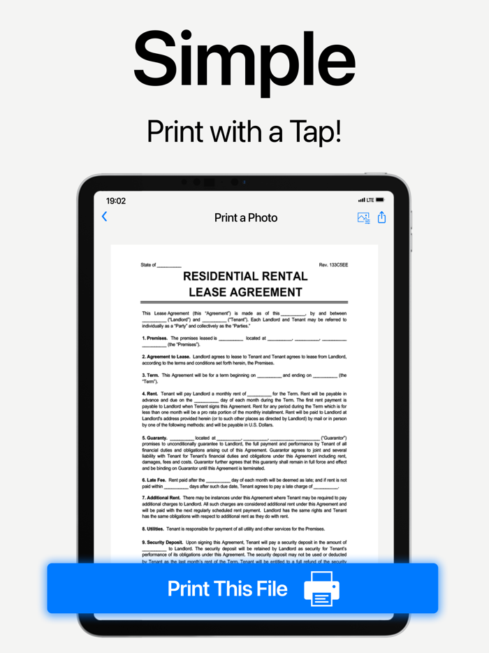 Mobile Print - Wifi and Remote