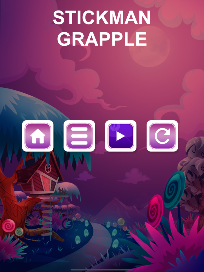 Stickman Grapple - Puzzle Game