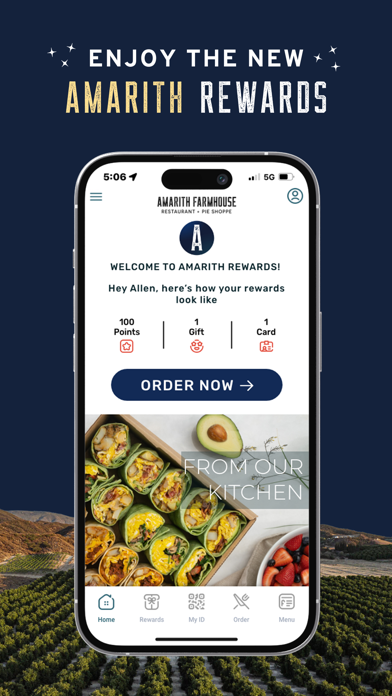 Amarith Restaurant + Pieshoppe Screenshot