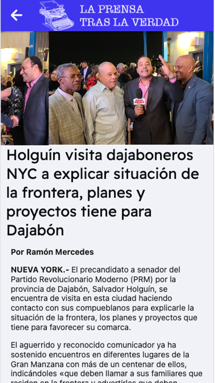 La Prensa Tras La Verdad