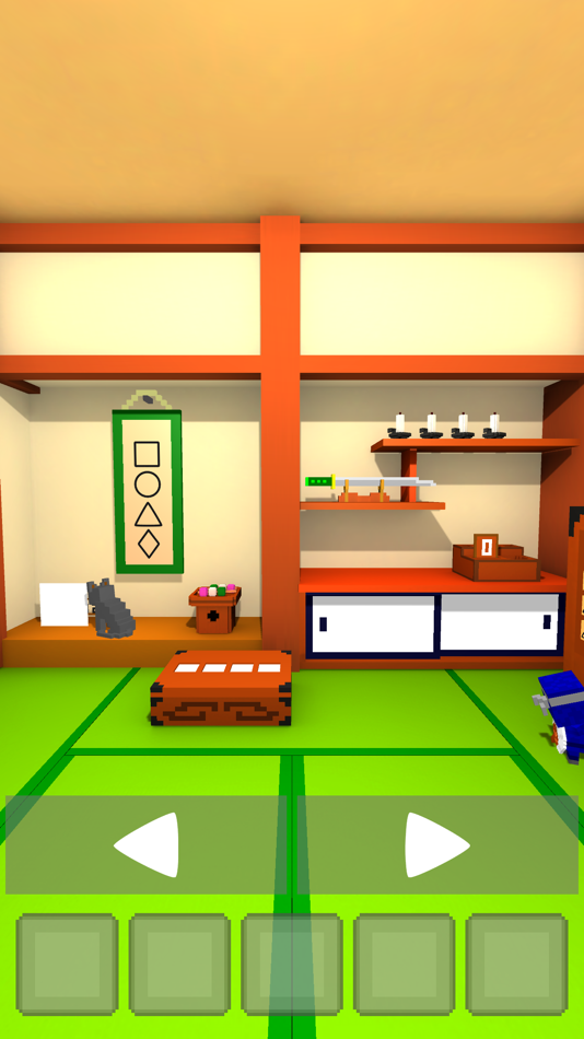 #1. VoxelEscapeRoom3:Ninja House (iOS) 由: Toki Matsui