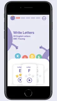 write letters : tracing abc iphone screenshot 1