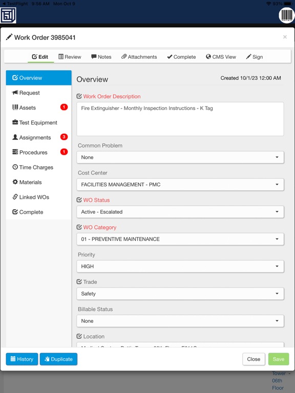 App screenshot
