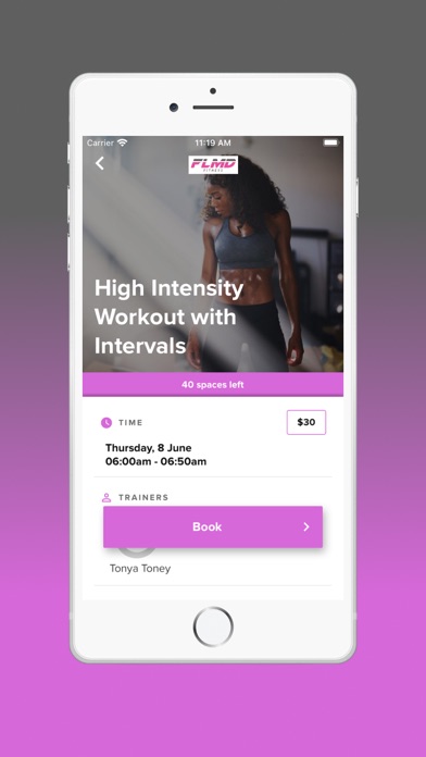 FLMD Fitness Screenshot