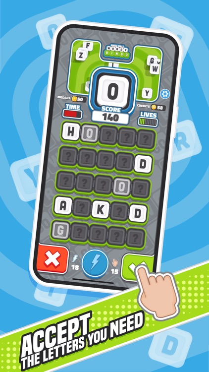 SKILLBALL WORDY BINGO screenshot-3