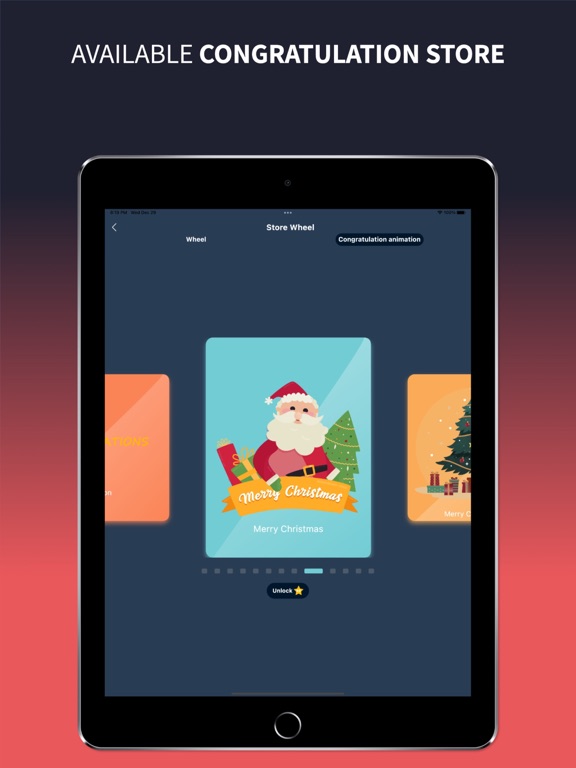 Lucky Wheel - Random Choice iPad screenshot 6 - Entertainment app
