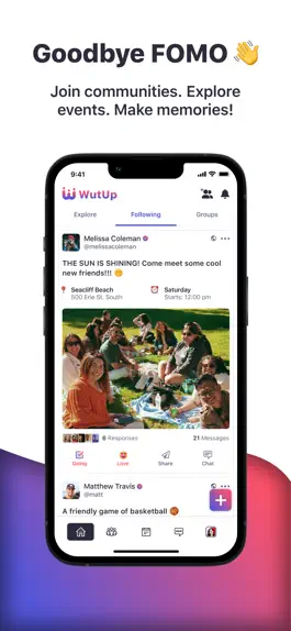 Game screenshot WutUp - Social Hangout App mod apk