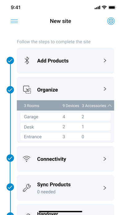WiZ Pro Setup Screenshot