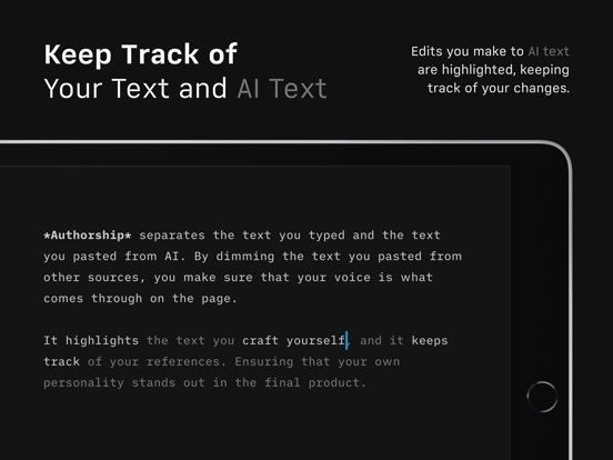 iA Writer iPad app afbeelding 3