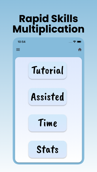 Rapid Skills Multiplication Screenshot