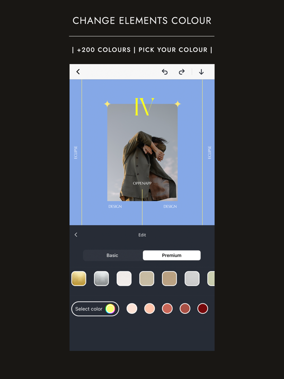 OppenApp: Photo Collage Maker iPad screenshot 4 - Photo & Video app