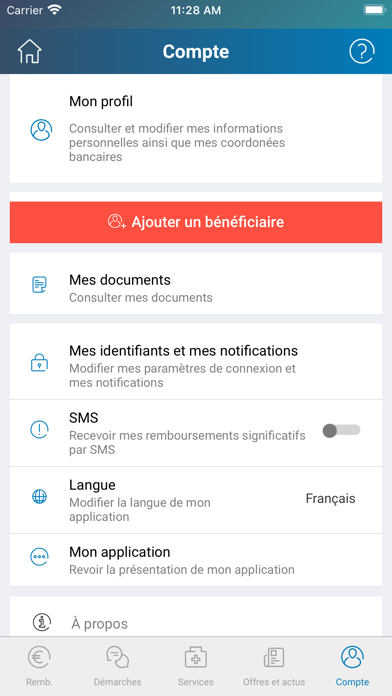 Mon Espace Santé Gestineo Screenshot