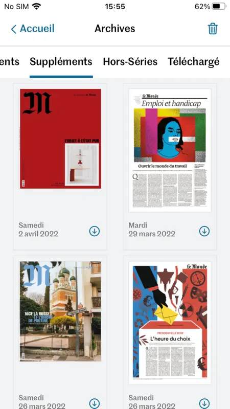 Journal Le Monde screenshot 5 of 6