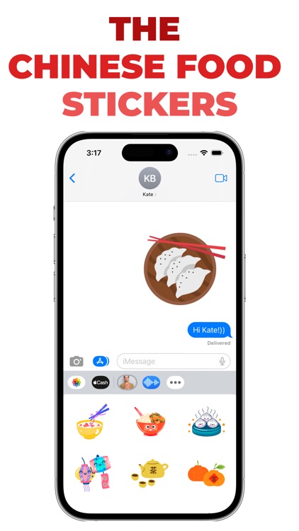 The Chinese Food stickers