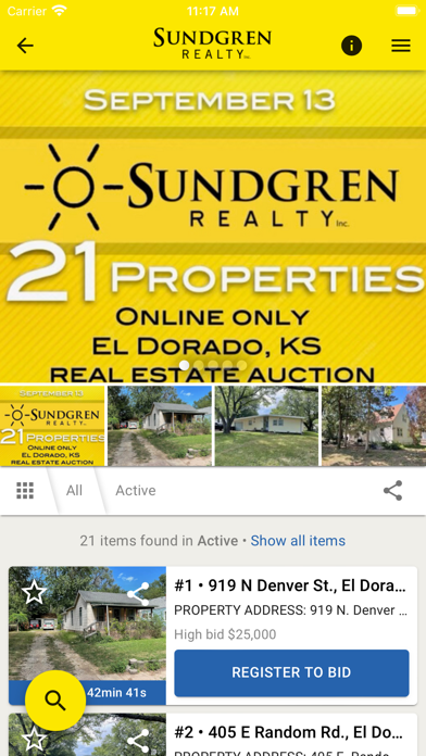 Sundgren Realty Screenshot