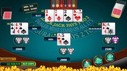 BlackJack - Casino Style! Screenshot