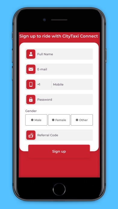 CityTaxi Connect - Get Rides Screenshot