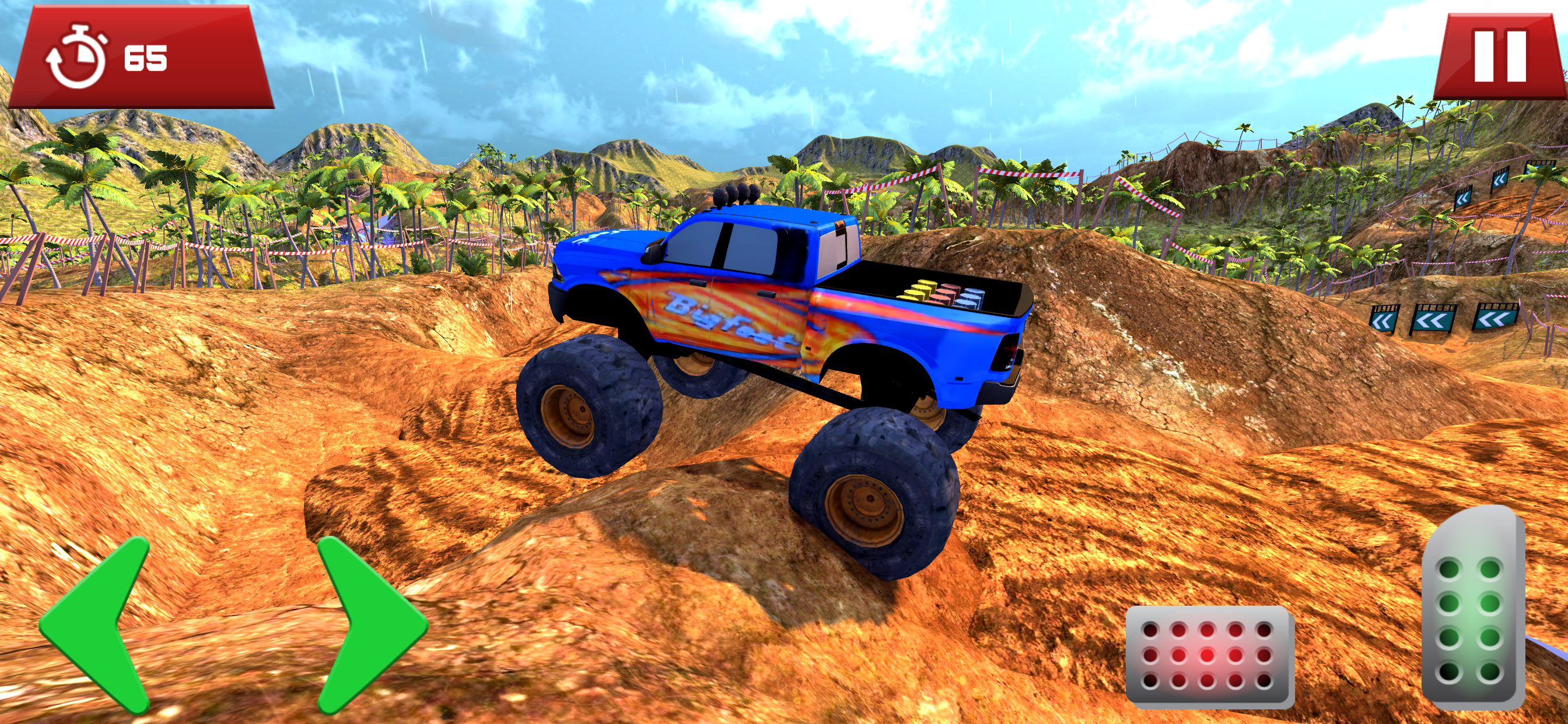 Offroad Monster Mud Truck Race