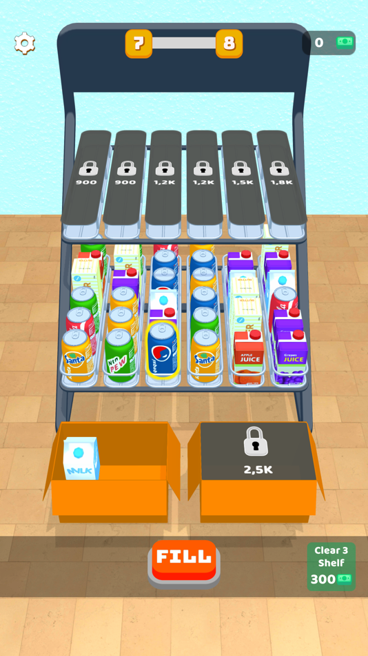 #5. Grocery Sort (iOS) Podle: Mehmet Ozdemir