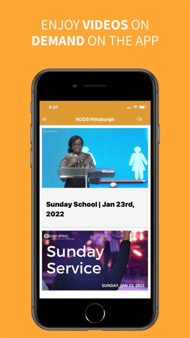 RCCG Pittsburgh Screenshot