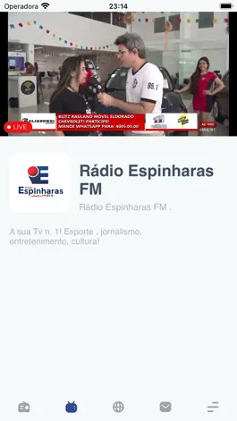 Game screenshot Rádio Espinharas FM apk