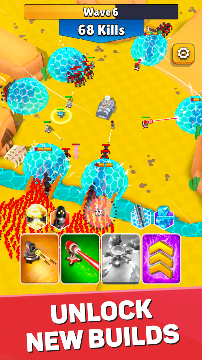 Merge Army Build and Defend