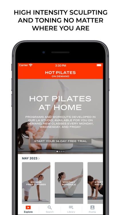 Hot Pilates On Demand