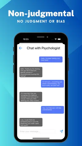 Game screenshot Jackson AI: Mental Health Chat apk