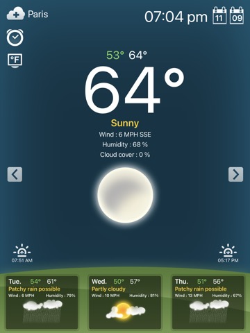 Weather for iPad!のおすすめ画像5