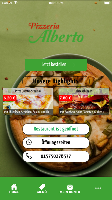 Pizzeria Alberto Bottrop Screenshot