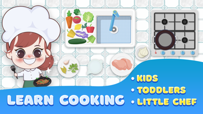 The Cooking Games for Kids Арр Screenshot