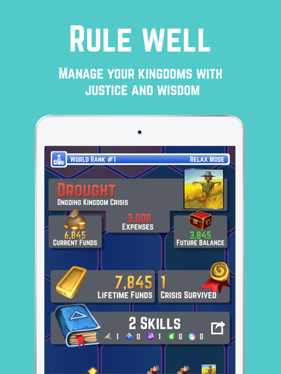 Hexa Puzzle Saga iPad screenshot 6 - Entertainment app