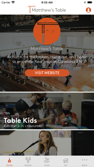 Matthew's Table Church TN Screenshot