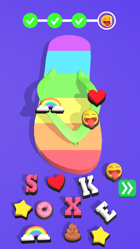 #4. DIY Flip Flops (iOS) By: Beschi Mario Royston