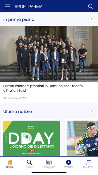 SportParma Screenshot