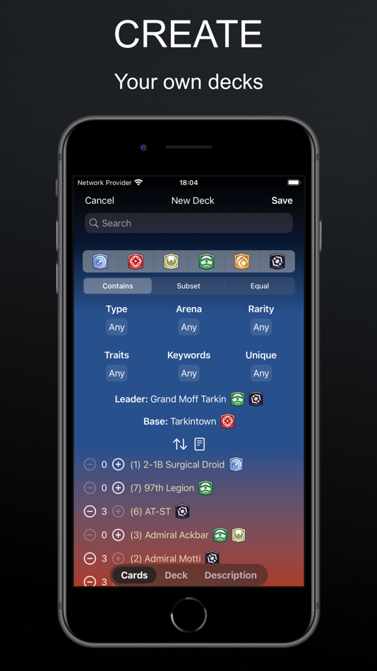 #1. S.W.U. DeckbuildeR (iOS) 由: Vadym Pavlov