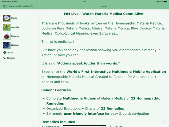 Screenshot #4 pour Materia Medica Live Pro