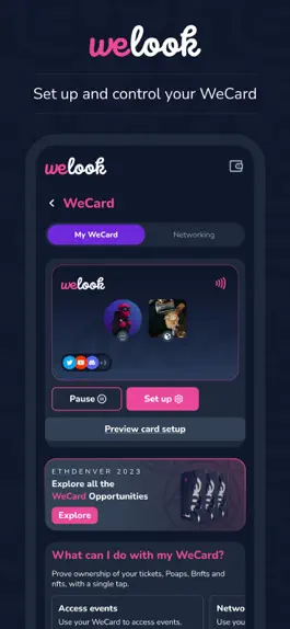 Game screenshot Welook - Web3 Social App apk